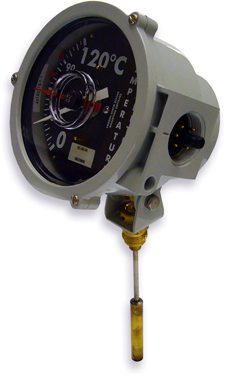 Qualitrol 121 Direct Mount Thermometer with 4.5″ Dial