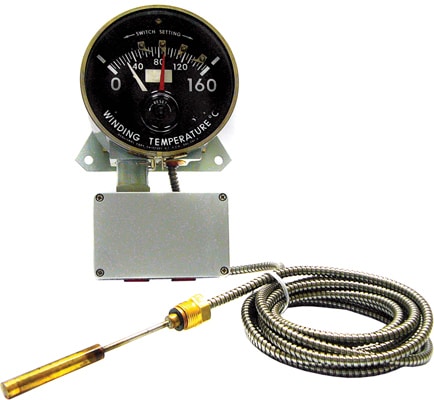 Qualitrol 104 TR6000 capillary based transformer oil thermometer euro