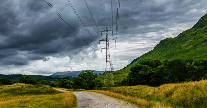 Investigation of fault activity on a 132kV teed circuit in Scotland